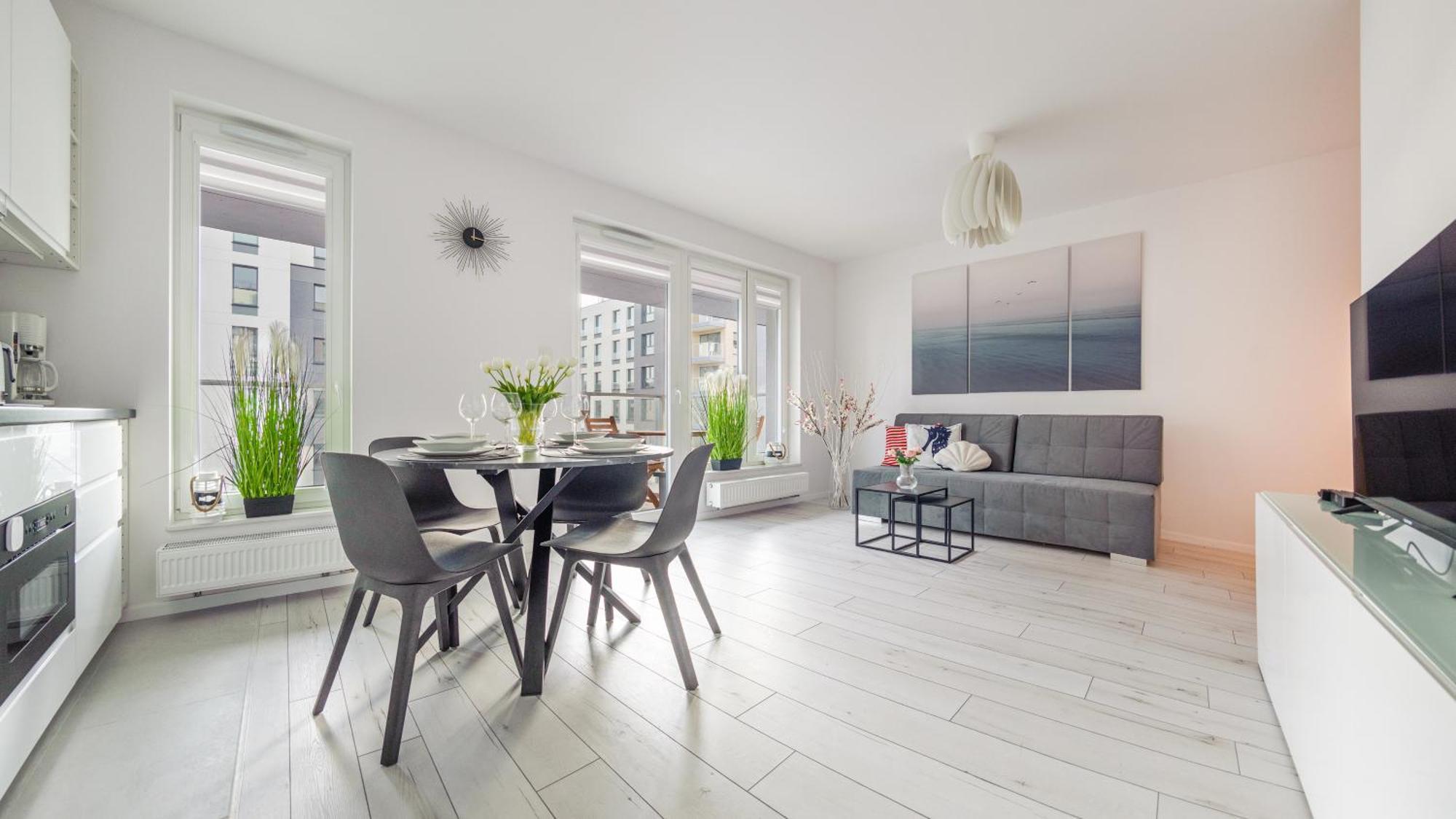 Apartamenty Sun & Snow Przystan Letnica Gdańsk Zewnętrze zdjęcie